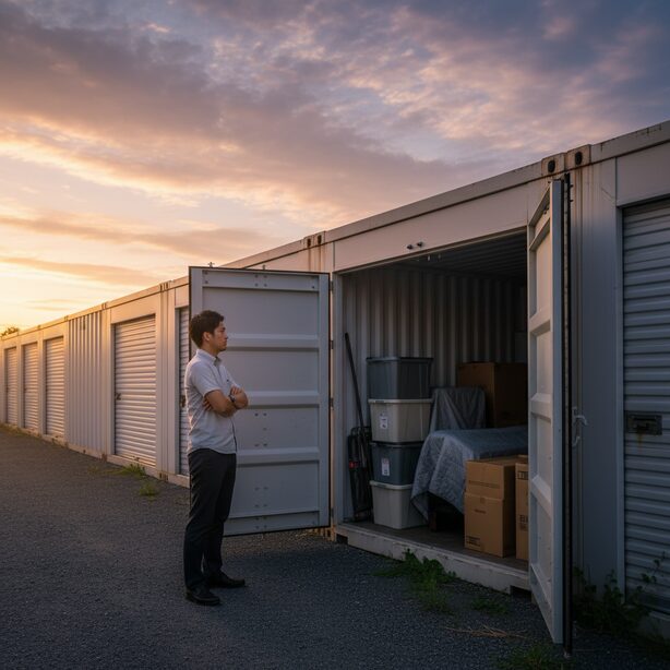 トランクルーム契約前に知っておきたいデメリットと注意点。屋外型コンテナの場合、夏の高温や湿気による荷物の劣化リスクがあり、利用者はカビ対策などを検討する必要がある。